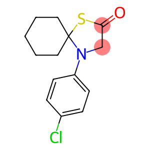 4-(4-chlorophenyl)-1-thia-4-azaspiro[4.5]decan-2-one