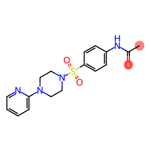 N-(4-{[4-(pyridin-2-yl)piperazin-1-yl]sulfonyl}phenyl)acetamide