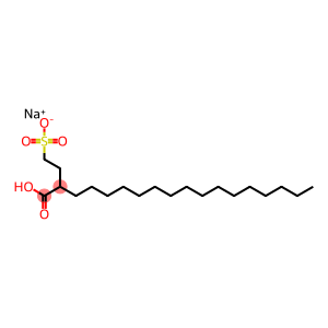 Sodium 2-sulfonatoethyl hydrogen stearate