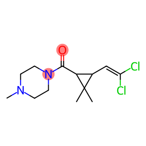 [3-(2,2-dichloroethenyl)-2,2-dimethylcyclopropyl]-(4-methylpiperazin-1-yl)methanone