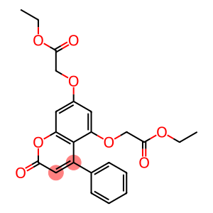 ethyl {[5-(2-ethoxy-2-oxoethoxy)-2-oxo-4-phenyl-2H-chromen-7-yl]oxy}acetate