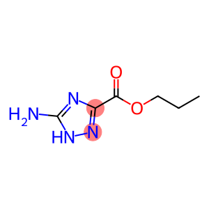 1H-1,2,4-Triazole-3-carboxylic acid, 5-amino-, propyl ester