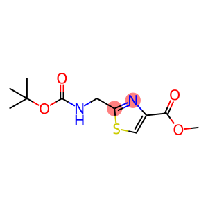 Methyl 2-(((tert-butoxycarbonyl)amino)methyl)thiazole-4-carboxylate