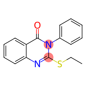 4(3H)-Quinazolinone, 2-(ethylthio)-3-phenyl-