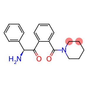 Piperidine,  1-[o-(2-phenylglycyl)benzoyl]-  (8CI)