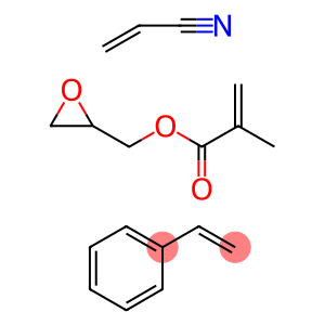 2-甲基-2-丙烯酸环氧乙烷基甲酯与乙烯基苯和2-丙烯腈的聚合物(9CL)