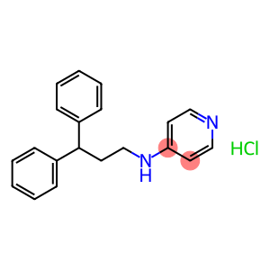 N-(3,3-diphenylpropyl)pyridin-4-amine,hydrochloride