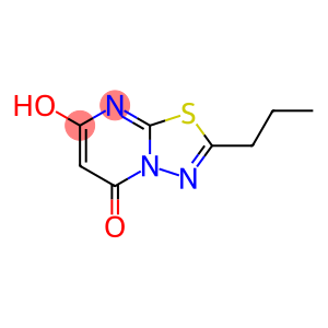 5H-1,3,4-Thiadiazolo[3,2-a]pyrimidin-5-one, 7-hydroxy-2-propyl- (9CI)