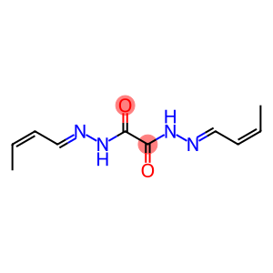 Ethanedioic acid,1,2-bis[2-(2-buten-1-ylidene)hydrazide]