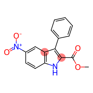 METHYL 5-NITRO-3-PHENYL-1H-INDOLE-2-CARBOXYLATE