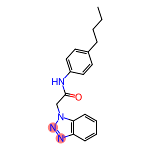 2-(1H-1,2,3-benzotriazol-1-yl)-N-(4-butylphenyl)acetamide