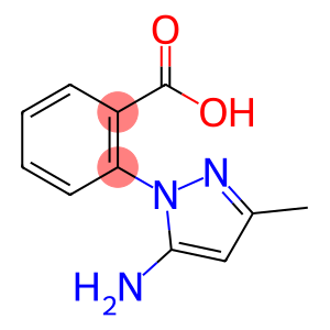 2-(5-AMINO-3-METHYL-PYRAZOL-1-YL)-BENZOIC ACID