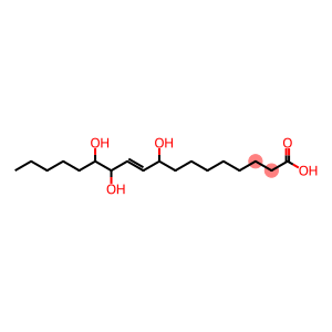 9,12,13-trihydroxy-10-octadecenoic acid