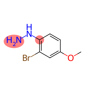 Hydrazine, (2-bromo-4-methoxyphenyl)-