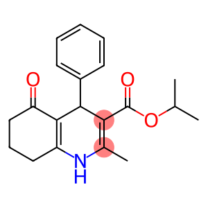 isopropyl 2-methyl-5-oxo-4-phenyl-1,4,5,6,7,8-hexahydro-3-quinolinecarboxylate