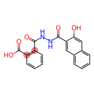 2-{[2-(3-hydroxy-2-naphthoyl)hydrazino]carbonyl}benzoic acid