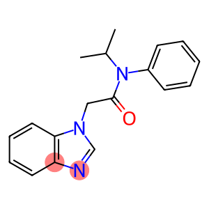 2-(1H-benzo[d]imidazol-1-yl)-N-isopropyl-N-phenylacetamide