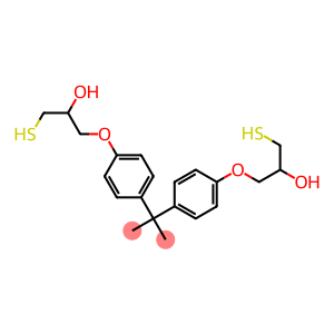 1,1'-[isopropylidenebis(p-phenyleneoxy)]bis[3-mercaptopropan-2-ol]