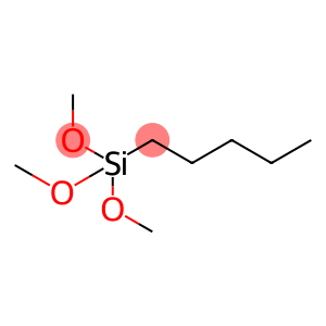 Silane, pentyltrimethoxy-