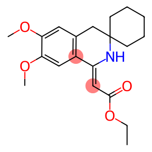 ethyl (6',7'-dimethoxy-3',4'-dihydrospiro[cyclohexane-1,3'-isoquinoline]-1'(2'H)-ylidene)acetate