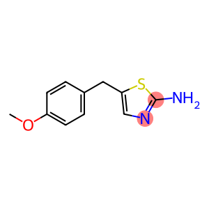 5-[(4-methoxyphenyl)methyl]-1,3-thiazol-2-amine