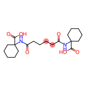 1-[[6-[(1-Carboxycyclohexyl)amino]-6-oxohexanoyl]amino]cyclohexane-1-carboxylic acid