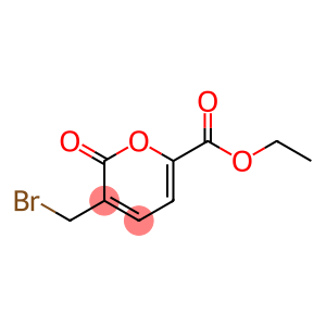 2H-Pyran-6-carboxylic acid, 3-(bromomethyl)-2-oxo-, ethyl ester