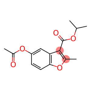 isopropyl 5-acetoxy-2-methylbenzofuran-3-carboxylate