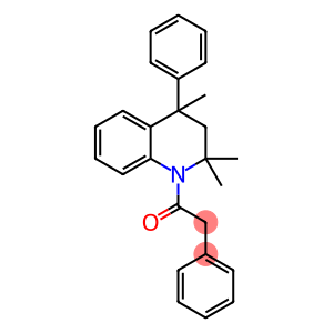 2,2,4-trimethyl-4-phenyl-1-(phenylacetyl)-1,2,3,4-tetrahydroquinoline