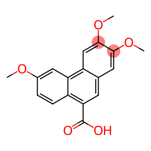 9-Phenanthrenecarboxylic acid, 2,3,6-trimethoxy-