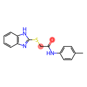 Acetamide, 2-(1H-benzimidazol-2-ylthio)-N-(4-methylphenyl)-