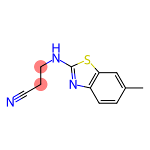 Propanenitrile,3-[(6-methyl-2-benzothiazolyl)amino]-(9CI)