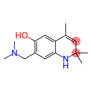 7-[(Dimethylamino)methyl]-2,2,4-trimethyl-1,2-dihydroquinolin-6-ol