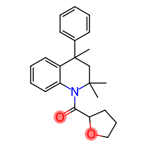 2,2,4-trimethyl-4-phenyl-1-(tetrahydro-2-furanylcarbonyl)-1,2,3,4-tetrahydroquinoline