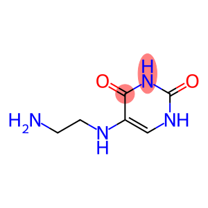 2,4(1H,3H)-Pyrimidinedione,5-[(2-aminoethyl)amino]-(9CI)