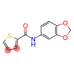 N-(1,3-benzodioxol-5-yl)thiophene-2-carboxamide