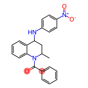 {2-methyl-4-[(4-nitrophenyl)amino]-3,4-dihydroquinolin-1(2H)-yl}(phenyl)methanone