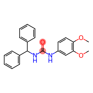 N-benzhydryl-N'-(3,4-dimethoxyphenyl)urea