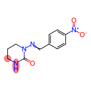 3-(4-Nitrobenzylideneamino)tetrahydro-2(1H)-pyrimidinone