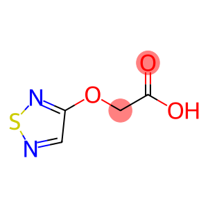 Acetic acid, (1,2,5-thiadiazol-3-yloxy)- (9CI)