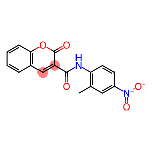 N-(2-methyl-4-nitrophenyl)-2-oxo-2H-chromene-3-carboxamide