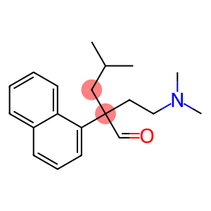 1-Naphthaleneacetaldehyde, α-[2-(dimethylamino)ethyl]-α-(2-methylpropyl)-