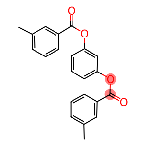 3-[(3-methylbenzoyl)oxy]phenyl 3-methylbenzoate