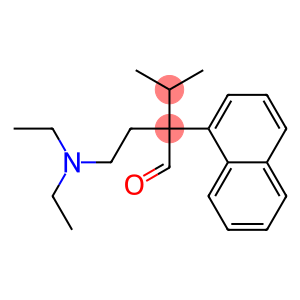 1-Naphthaleneacetaldehyde, α-[2-(diethylamino)ethyl]-α-(1-methylethyl)-