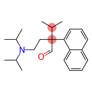 α-[2-[Bis(isopropyl)amino]ethyl]-α-isopropyl-1-naphthaleneacetaldehyde