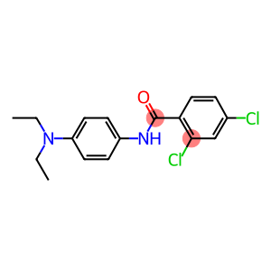 2,4-dichloro-N-[4-(diethylamino)phenyl]benzamide