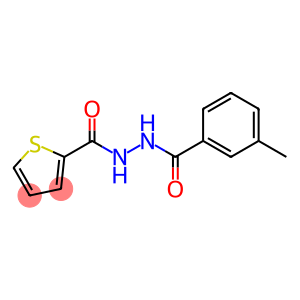 2-Thiophenecarboxylic acid, 2-(3-methylbenzoyl)hydrazide