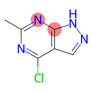 4-氯-6-甲基-1H-吡唑并[3,4-D]嘧啶