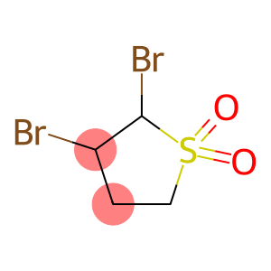 Thiophene, 2,3-dibromotetrahydro-, 1,1-dioxide