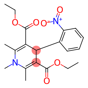 diethyl 1,2,6-trimethyl-4-(2-nitrophenyl)-4H-pyridine-3,5-dicarboxylat e